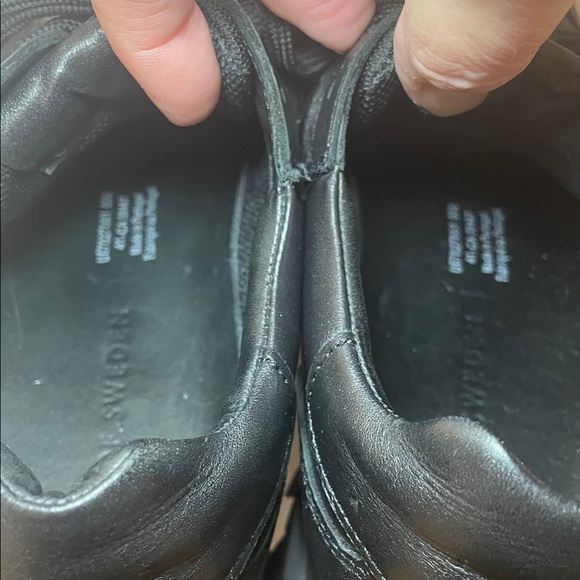 Tiger of Sweden all black casual leather sneakers women’s size 41 (fit like 9.5) - Picture 8 of 16